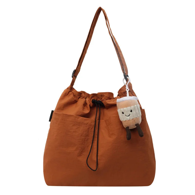 Bolsa de Nylon com Chaveiro Urso