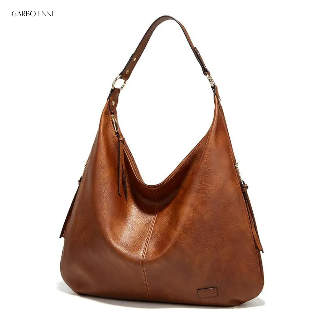 Bolsa de Couro Shopper Feminina