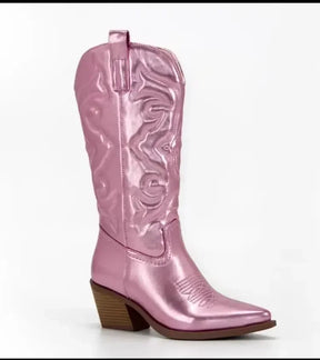 Bota de Couro Feminina Texas