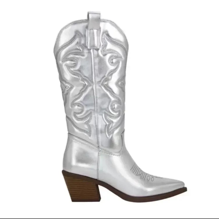 Bota de Couro Feminina Texas