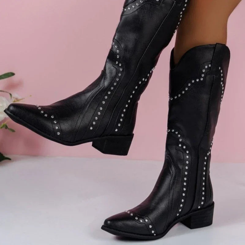 Botas Feminina Vaquejada Retrô