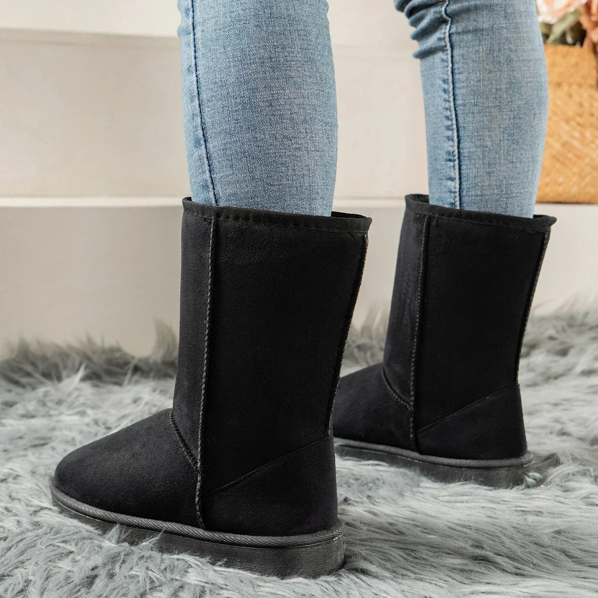 Botas de Inverno Feminina Meia panturrilha