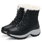 Botas de Inverno Antiderrapante Pele quente