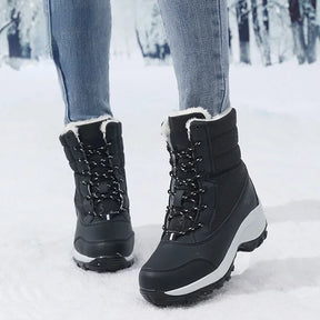 Botas de Inverno Antiderrapante Pele quente