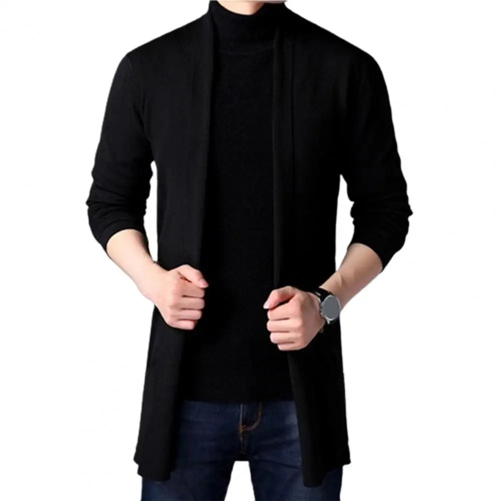 Cardigan de Tricô Masculino