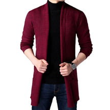 Cardigan de Tricô Masculino