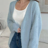 Casaco Cardigan de Lã feminino Mile