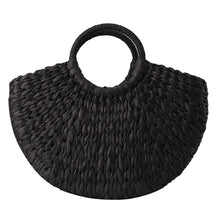 Bolsa de Palha Rattan - Feito a mão