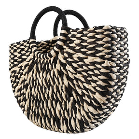 Bolsa de Palha Rattan - Feito a mão