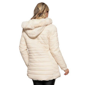 Jaqueta Puffer Feminina Dupla Face