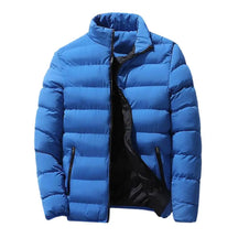 Jaqueta Masculina de Puffer Grosso com capuz