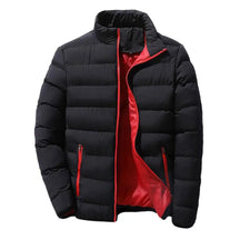 Jaqueta Masculina de Puffer Grosso com capuz