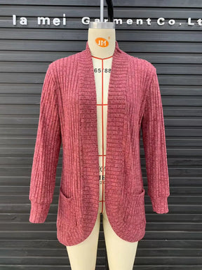 Casaco Cardigan Feminino em Tricô