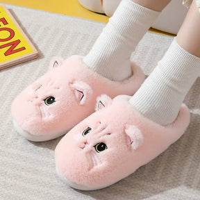 Pantufas Fofas de Gato Unissex