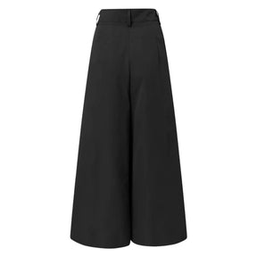 Calça Feminina de Alfaiataria Cropped em Algodão e Linho