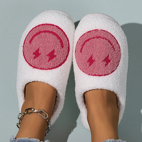 Pantufas de Pelucia Femininas Antiderrapante