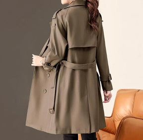 Casaco Britanico Trench Coat feminino