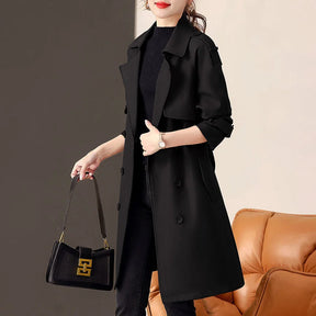 Casaco Britanico Trench Coat feminino